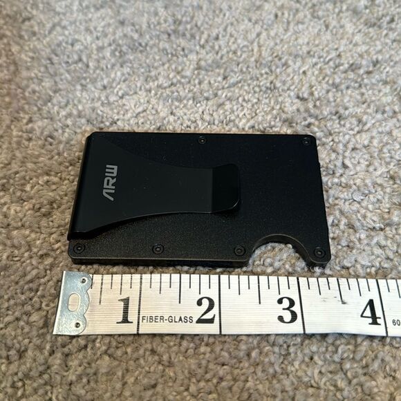 Men’s Black Compact Wallet - RFID blocking NEW - Picture 7 of 7